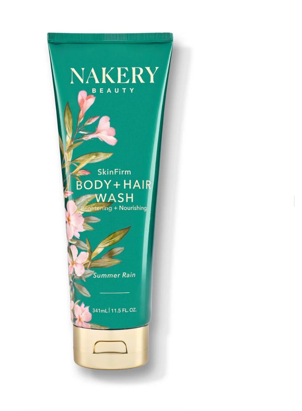 NAKERY BEAUTY | SkinFirm Body + Hair Wash | SUMMER RAIN | 11.5 oz New Sealed